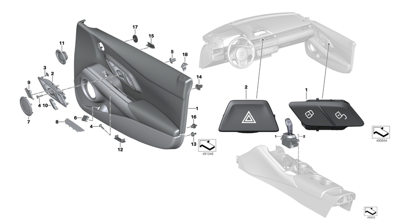 Illustration for article titled 2019 Toyota Supra: Pretty Much The Whole Car From Some Leaked Parts Diagrams